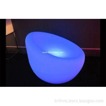 Unbreakable LED Sofa chair , Remote control LED Lighting Fu